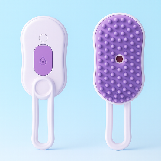 3-in-1 Dampf-Tierbürste